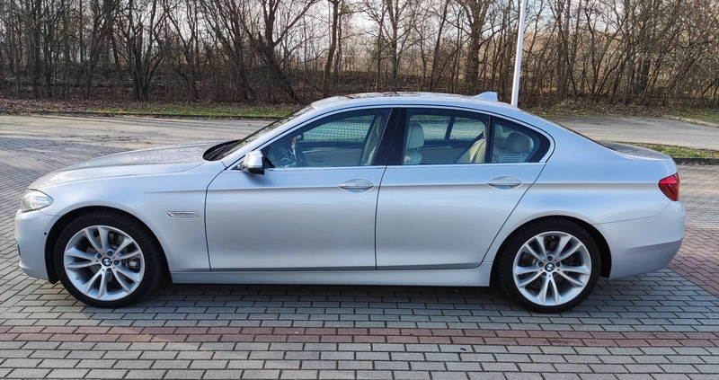 BMW Seria 5 cena 94000 przebieg: 114307, rok produkcji 2015 z Słupsk małe 254